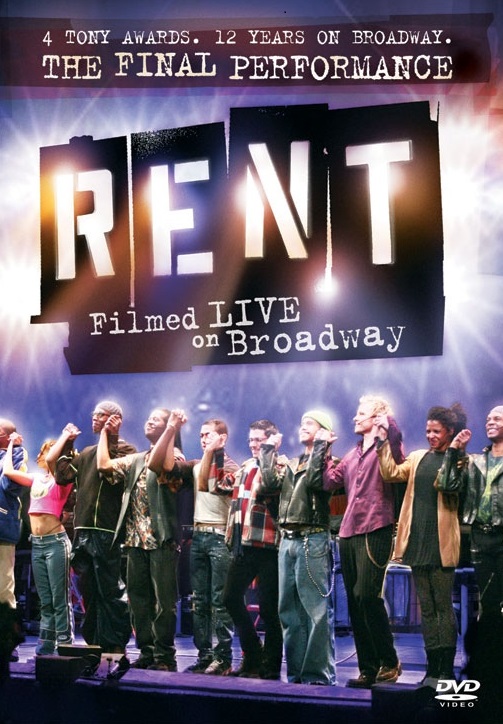 렌트 : 브로드웨이 공연 = Rent : Filmed Live On Broadway - [DVD]