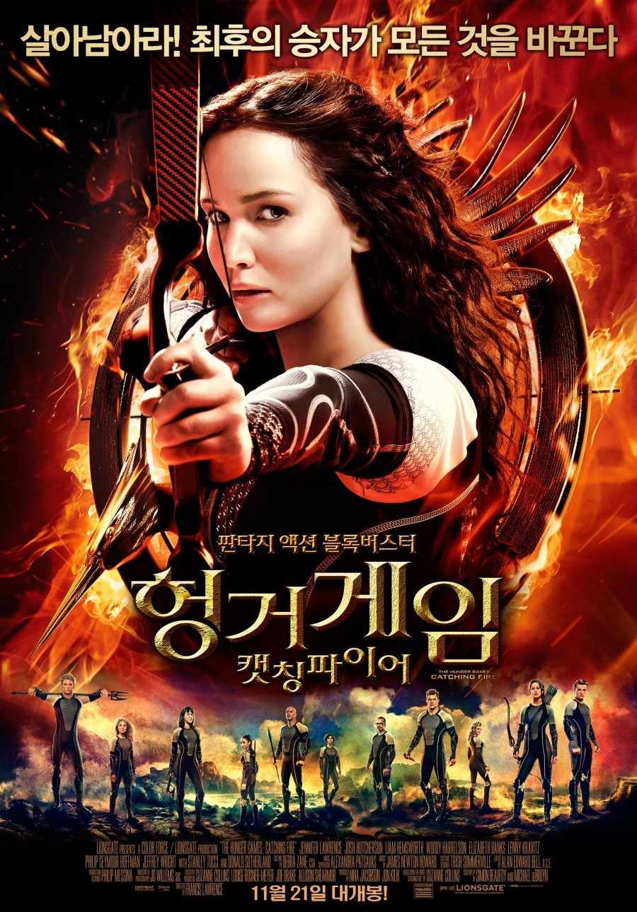 헝거게임 : [2]캣칭 파이어 : Catching fire = The hunger games - [DVD]